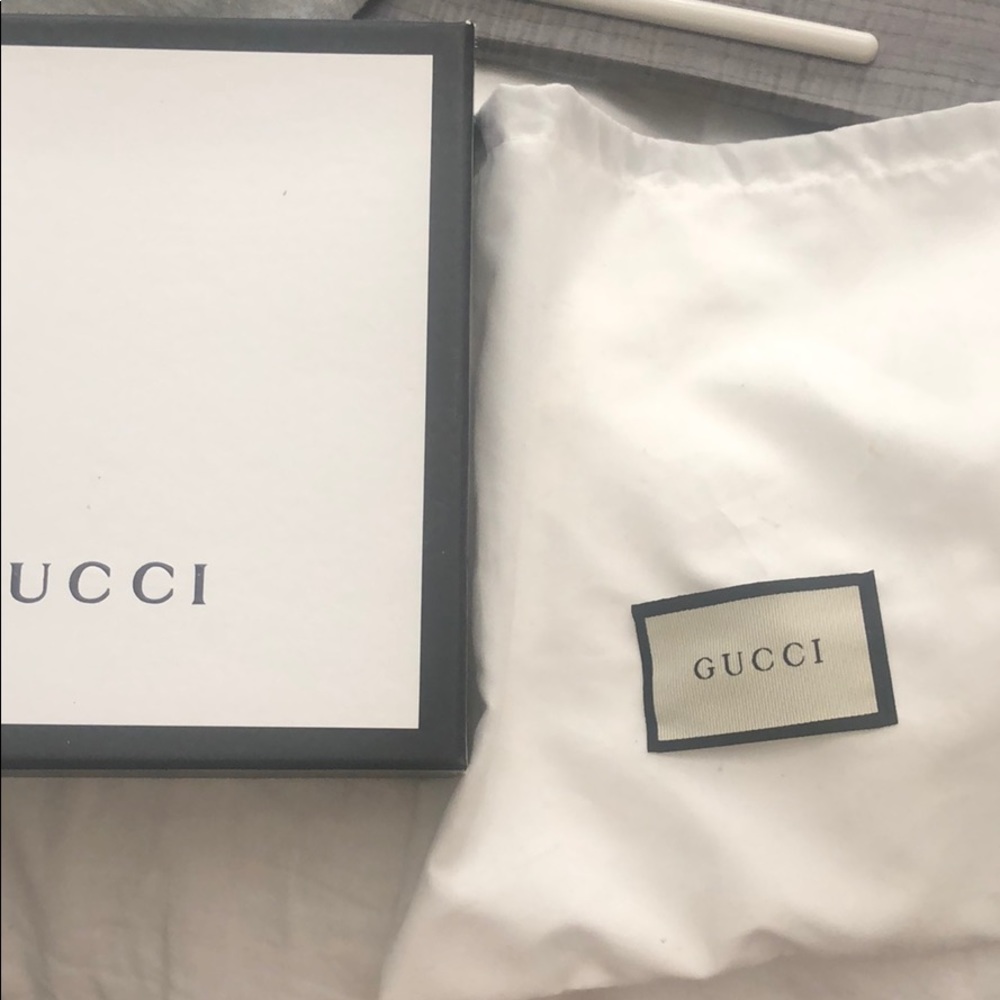 Gucci box and bag